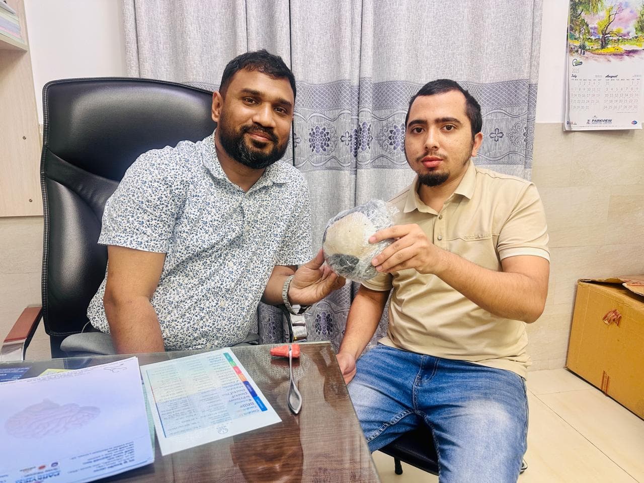 আকিবের মাথায় কৃত্রিম খুলি প্রতিস্থাপন