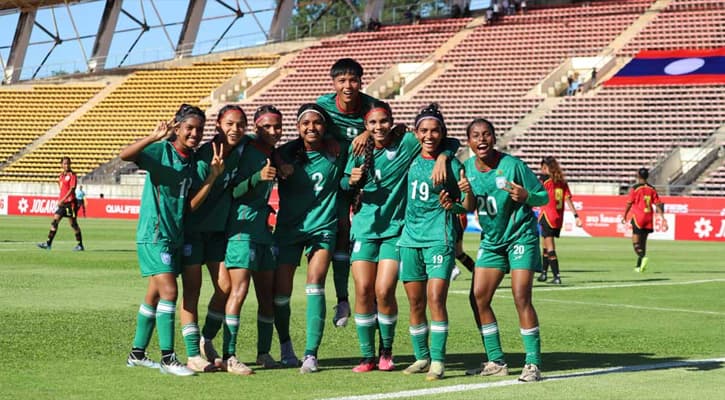 অনূর্ধ্ব–২০ এশিয়ান কাপ বাছাইয়ে বাংলাদেশের তৃষ্ণার হ্যাটট্রিকে