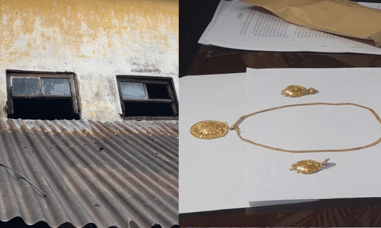 মন্দিরে চুরির ঘটনায় স্বর্ণসহ গ্রেপ্তার ২