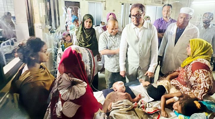চমেক হাসপাতালে ভর্তি শিশুদের বেশিরভাগই নিউমোনিয়ায় আক্রান্ত, হাম নিয়ে আতঙ্ক নয়: মেয়র