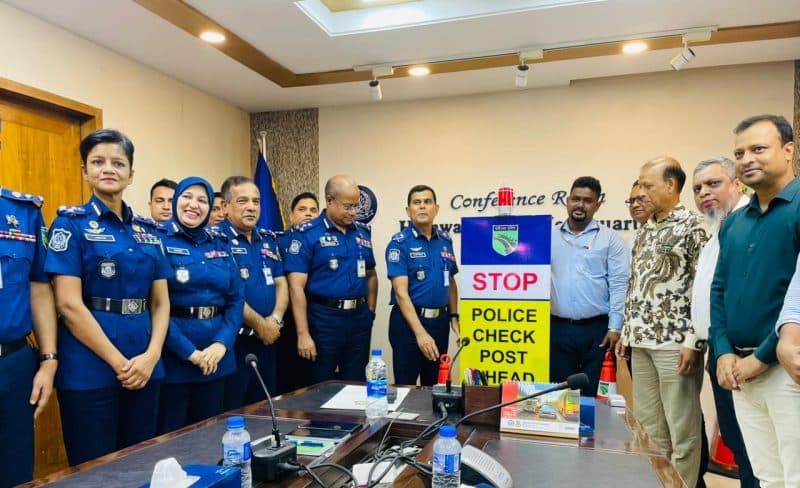 কেএসআরএমের সহায়তায় বাড়বে সড়ক নিরাপত্তা: হাইওয়ে পুলিশ প্রধান