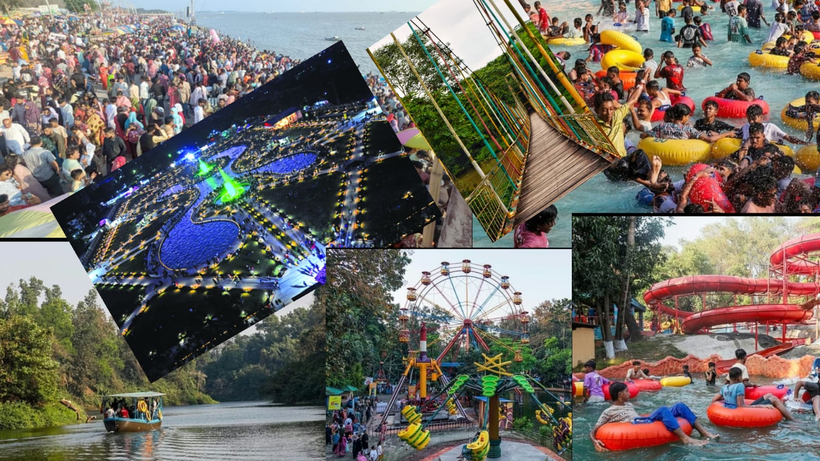 পর্যটনকেন্দ্রগুলোতে এখনো বইছে ঈদের আমেজ